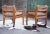 Wood 1970s Brutalist Mid Century Modern Lounge Side Accent Chair Armchair-- One Chair Left For Sale - Image 7 of 10