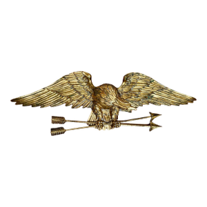 Eagle Wall Plaque in Gilt Wood by Palladio of Italy