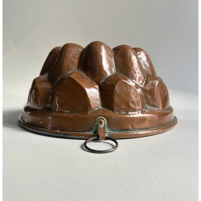 Early 20th Century Hammered Copper Mould For Sale - Image 9 of 17