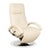 Cream Leather Armchair with Electric Function from Strässle For Sale - Image 17 of 17