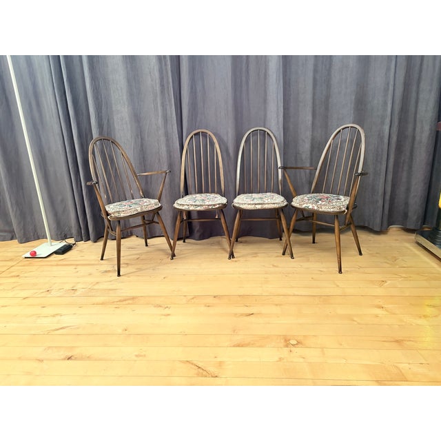 Quaker Windsor Chairs by Lucian Ercolani for Ercol, United Kingdom, 1960s, Set of 4 For Sale - Image 14 of 18