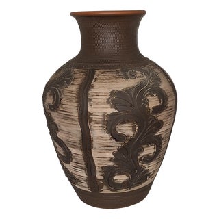 Vintage German Ceramic Vase, 1970s For Sale