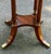 Vintage Solid Cherry Regency Round End Table For Sale - Image 9 of 9