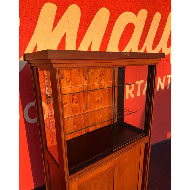 Brown Antique Duluth Mercantile Cabinet For Sale - Image 8 of 15