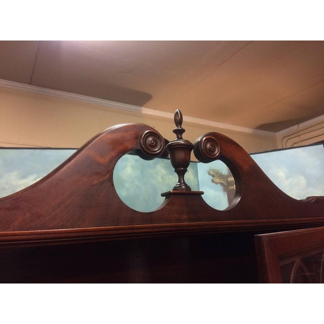 1930s 1930s China Cabinet, Federal Style Cabinet For Sale - Image 5 of 9