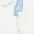 French Matted Mid-Century Haute Couture French Fashion Drawing-Michel Goma For Sale - Image 3 of 3