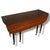 Wood Mid-Century Modern Dining Table in Mahogany, 1950s For Sale - Image 7 of 8
