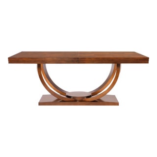Omni Century Furniture Pedestal Dining Table For Sale