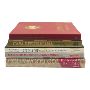 Curated Decorative Arts II Inspirated Books - Set of 5