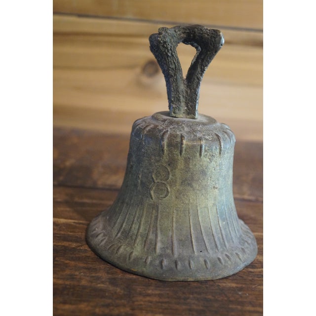 1818 Bronze Spanish Colonial Mission Bell For Sale In San Antonio - Image 6 of 10