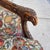 Antique French Regency Rams Heads Walnut Club Lounge Chair For Sale - Image 18 of 18