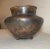 Metal Antique Hand Hammered Tooled Arts and Crafts Patinated Copper Vase Sculpture Pot For Sale - Image 7 of 12