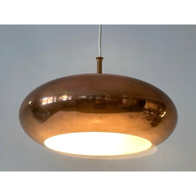 Mid-Century Copper Pendant Lamp from Falkenbergs Belysning, Sweden, 1960s For Sale - Image 12 of 18