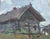 Impressionism Oil Painting: Ukrainian Rural Landscape, 1970s For Sale