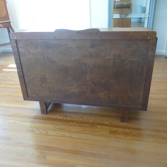 Art Deco Oak Buffet For Sale - Image 4 of 8