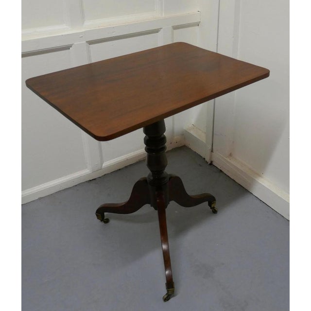 Mahogany TiltTop Wine Table, 1800s Chairish
