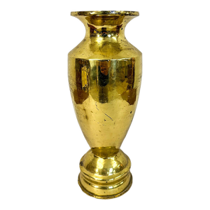 Wwii 1944 Brass Trench Art Vase Inert Ammo Primer Vintage Military Collector