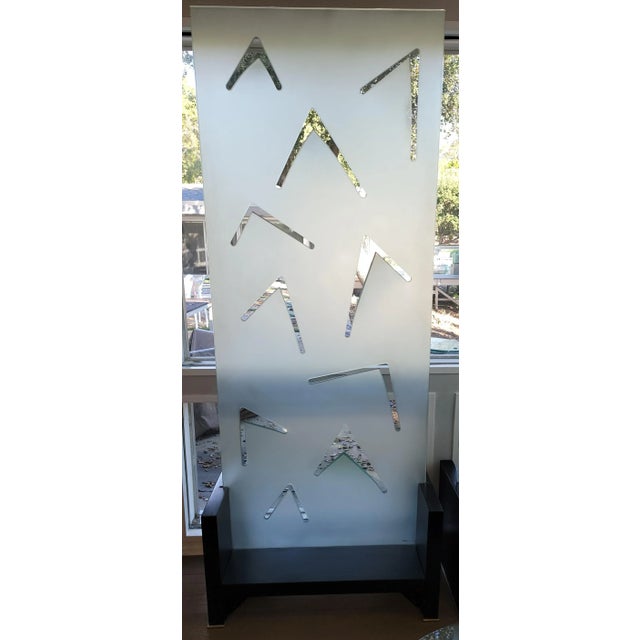 White 1980s Italian Handmade Contemporary Room Dividers - A Pair For Sale - Image 8 of 12