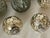 Shabby Chic 10 PCS Vintage Christmas Ornaments Glass Baubles For Sale - Image 3 of 6
