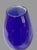 Mid-Century Modern Mid-Century Modern Cobalt Blue Hand-Blown Cashed Art Glass Vase 12.75'' #2 For Sale - Image 3 of 8