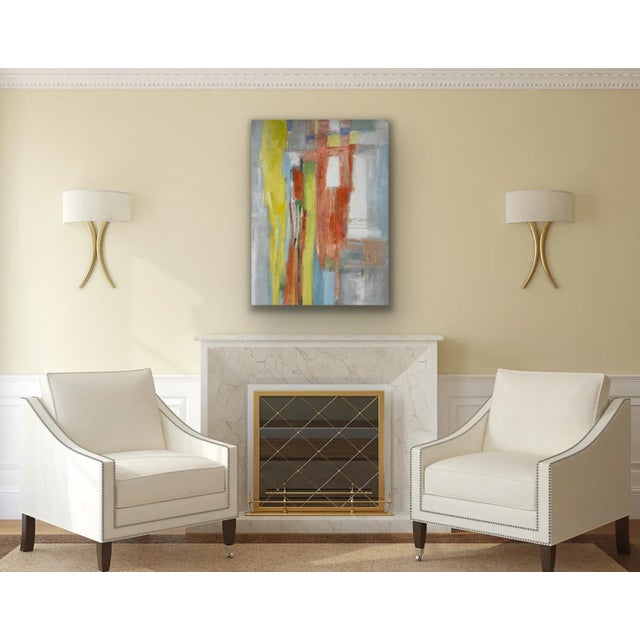 Contemporary Abstract Original Oil Painting For Sale - Image 11 of 12