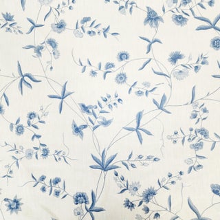 Bennison Chinese Paper Linen Designer Fabric by the Yard For Sale
