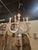 This 19th c. French Carved Whitewashed Chandelier is a stunning and elegant lighting fixture. Features beautiful intricate...