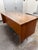 Mid-Century Modern Style Walnut Executive Desk For Sale - Image 4 of 12