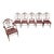 1920s Bernhardt Antique American Mahogany Chippendale Dining Chairs With Needlepoint Covers - Set of 6 For Sale
