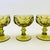 Mid-Century Modern Provincial Green Coupe Glasses by Imperial Glass - Set of 4 For Sale - Image 3 of 10