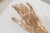 Blue Forearms of a Dressed Saint, Early 20th Century, Pinewood, Set of 2 For Sale - Image 8 of 9
