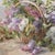 Auguste Kind, Lilac Flowers, 1890s, Oil on Canvas, Framed For Sale - Image 4 of 12
