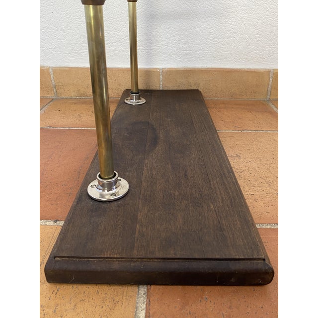 Countertop Display Case in Glass, Brass and Wood from Siegel Paris, 1920s For Sale - Image 4 of 16