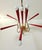Italian Chandelier in the Manner of Arredoluce, 1950s For Sale - Image 3 of 9