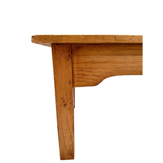 English Pine Coffee Table For Sale - Image 4 of 8