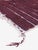 Burgundy Textured Moroccan Wool Rug - 9.3 X 6.8 Ft For Sale - Image 4 of 8