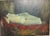 Unknown, Reclining Nude Woman, 1950s, Oil on Canvas For Sale - Image 13 of 13