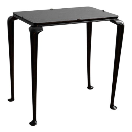 Art Deco Wooden Side Table, France, 1930s For Sale