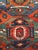 Textile Antique Caucasian Kazak Rug, Hand-Knotted Wool Pile, Geometric Design, Red & Blue, 5' x 7' For Sale - Image 7 of 12