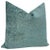 Contemporary 22" Aegean Cosmo Cut Velvet Pillows - a Pair For Sale - Image 3 of 5