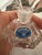 Mid 20th Century Vintage Bohemia Hand Cut Crystal Perfume Bottle For Sale - Image 5 of 6