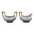 Art Deco Porcelain Creamer & Sugar Set, Favorite Bavaria, Signed J. Gray, 1913 For Sale