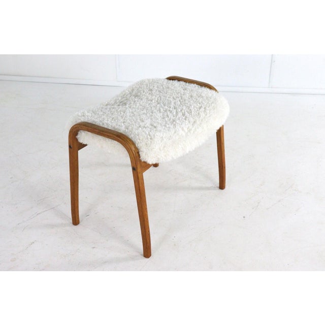 Vintage Lamino Ottoman by Yngve Ekstrom for Swedese, 1960s For Sale - Image 16 of 18