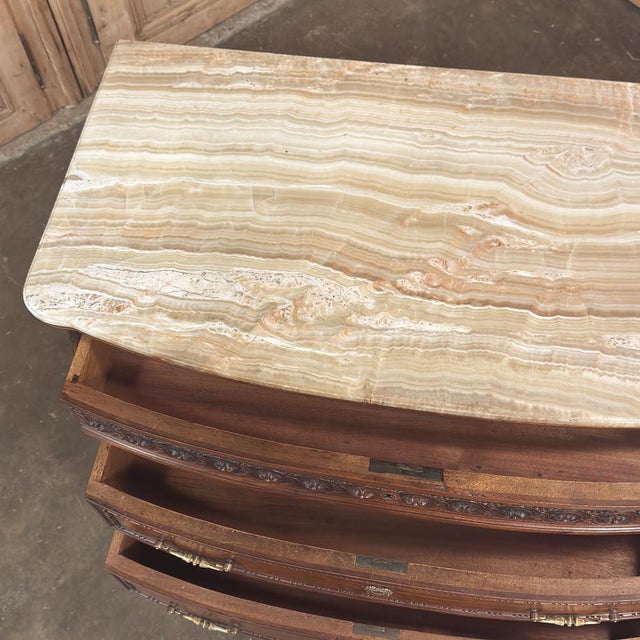 19th Century French Louis XVI Walnut Commode For Sale - Image 18 of 18