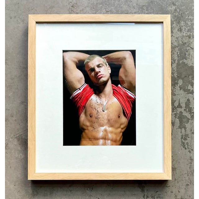 Late 20th Century Vintage Boho Original Photograph of Man For Sale - Image 5 of 8