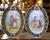 Ceramic Pair 19th Century French Painted Faience Porquier Beau Quimper Wall Platters For Sale - Image 7 of 17