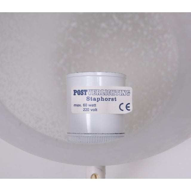 Mid-Century Modern France Egg Lamps from Domec Luminaires, 1970s, Set of 2 For Sale - Image 3 of 10