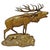 English Bronze Elk Sculpture For Sale - Image 3 of 14
