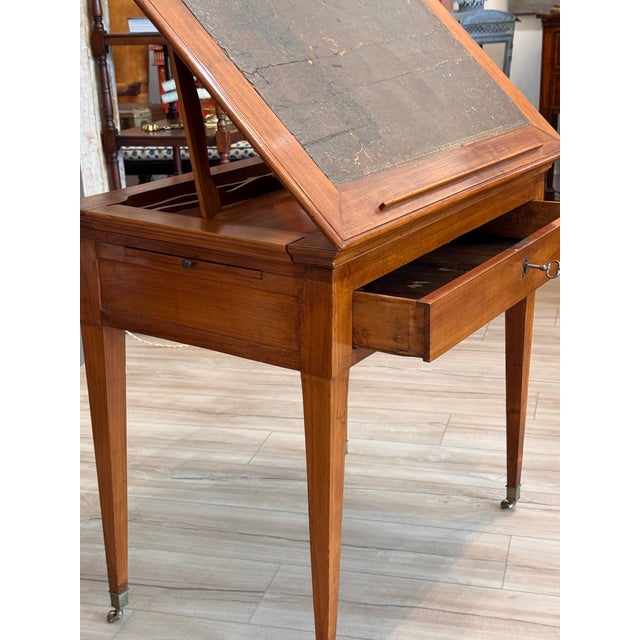 Louis XVI French Fruitwood Architect’s Table For Sale - Image 12 of 17