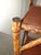 Wood Vintage French Country Coastal Bamboo Rattan Book Shelf For Sale - Image 7 of 17
